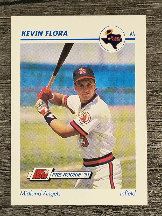 1991 Line Drive AA #434 Kevin Flora