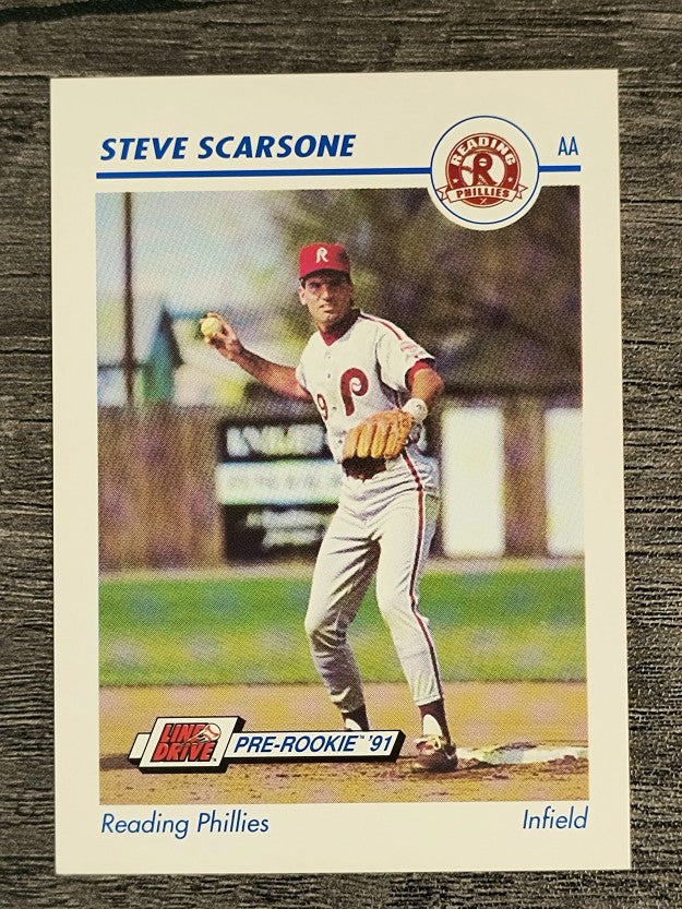 1991 Line Drive AA #518 Steve Scarsone
