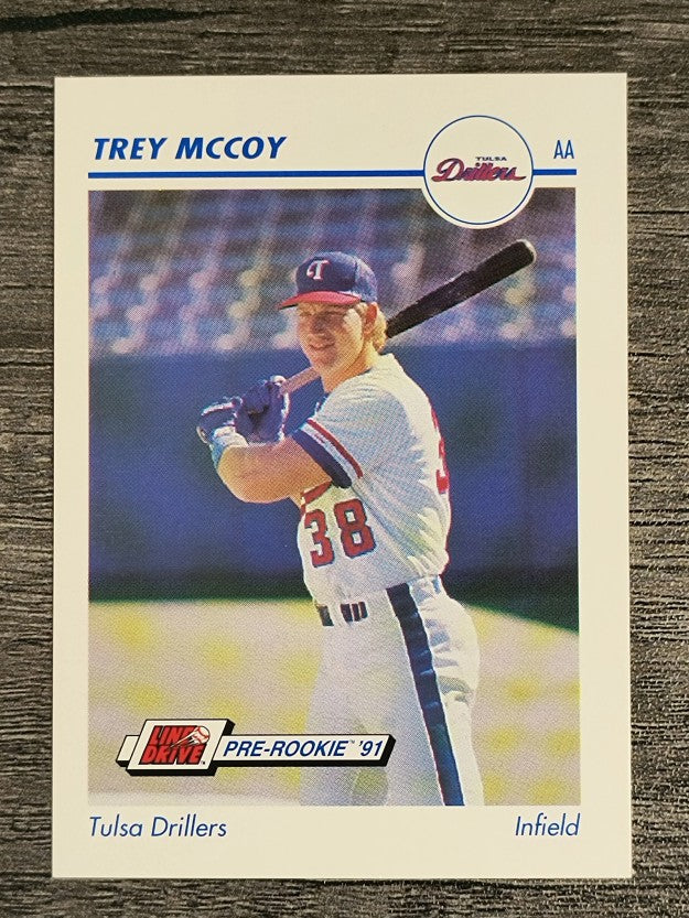 1991 Line Drive AA #587 Trey McCoy