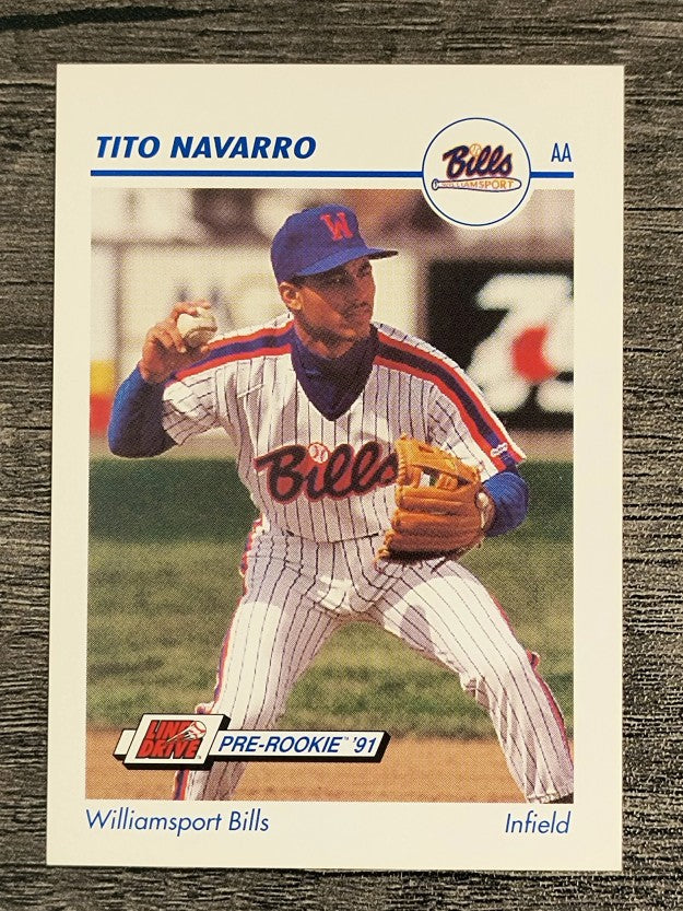 1991 Line Drive AA #639 Tito Navarro