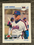 1991 Line Drive AA #649 Clint Hurdle MGR