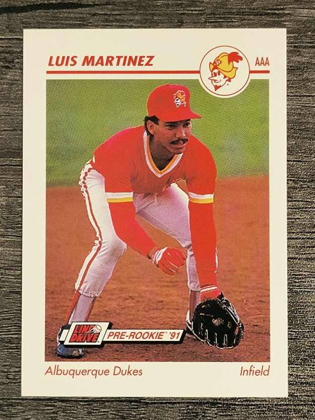 1991 Line Drive AAA #14 Luis Martinez