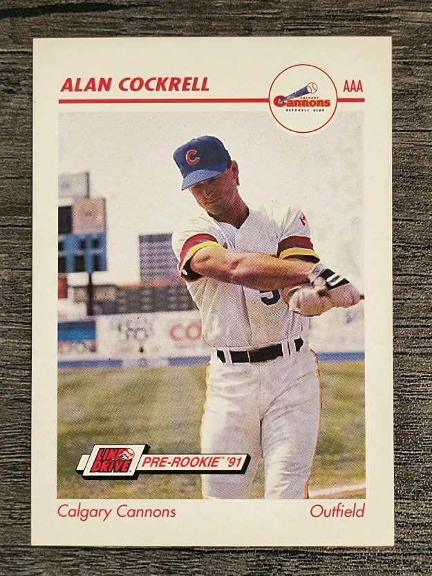 1991 Line Drive AAA #56 Alan Cockrell