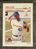 1991 Line Drive AAA #57 Mike Cook