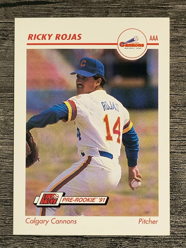 1991 Line Drive AAA #71 Ricky Rojas