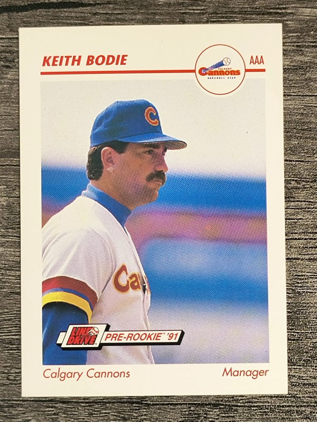 1991 Line Drive AAA #74 Keith Bodie MG
