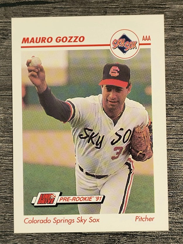 1991 Line Drive AAA #82 Mauro Gozzo