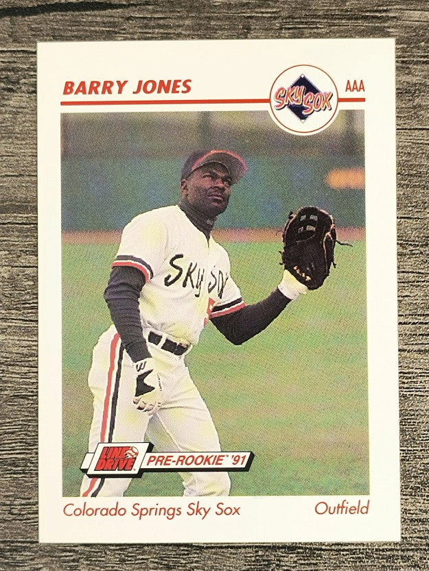1991 Line Drive AAA #86 Barry Jones