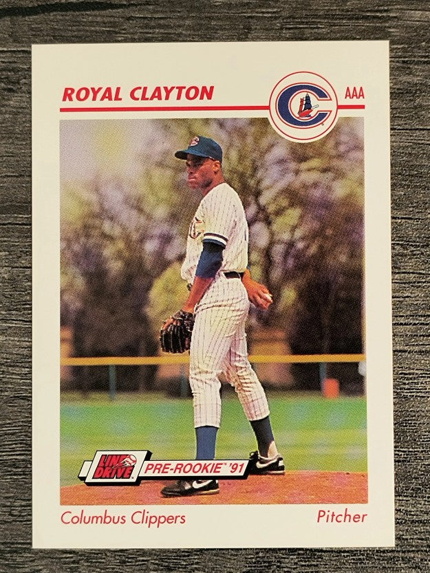 1991 Line Drive AAA #104 Royal Clayton