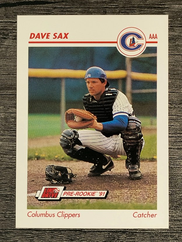 1991 Line Drive AAA #117 Dave Sax