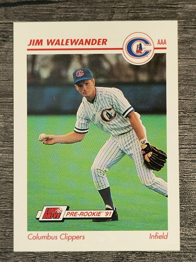 1991 Line Drive AAA #122 Jim Walewander