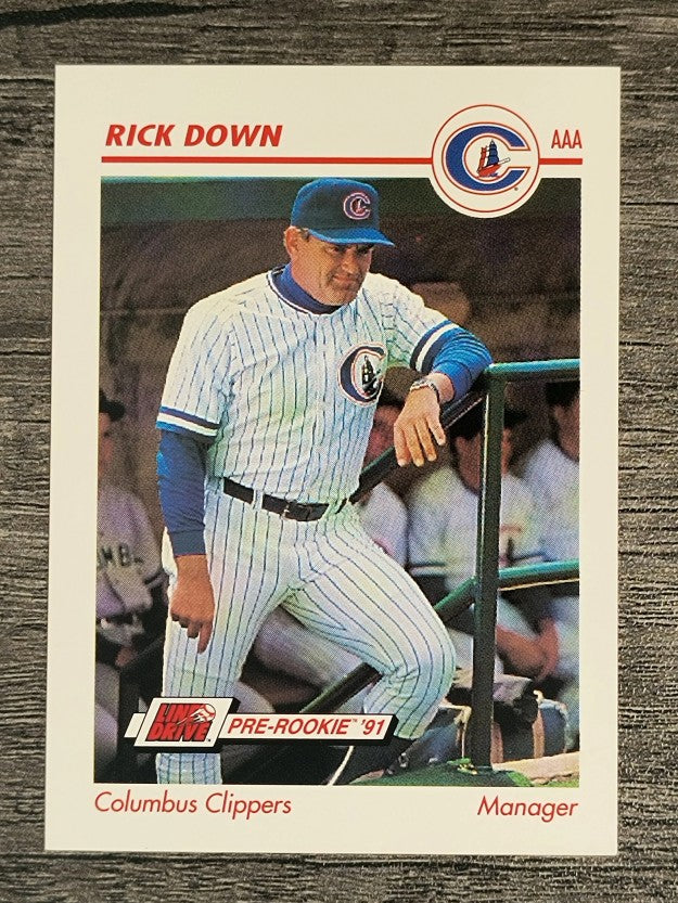 1991 Line Drive AAA #124 Rick Down MG