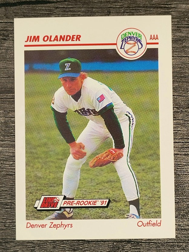 1991 Line Drive AAA #147 Jim Olander