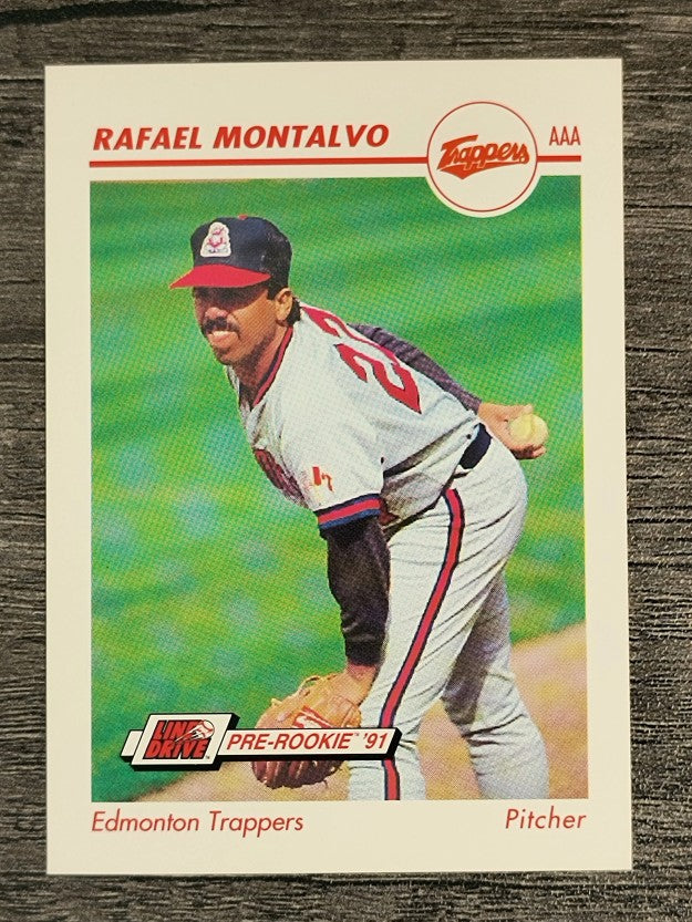 1991 Line Drive AAA #167 Rafael Montalvo