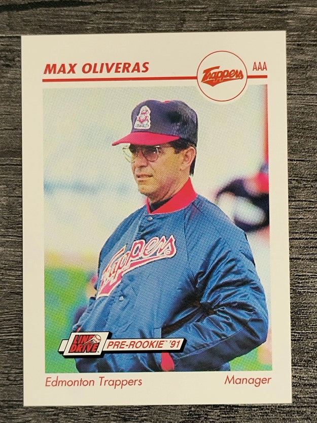 1991 Line Drive AAA #174 Max Oliveras MG