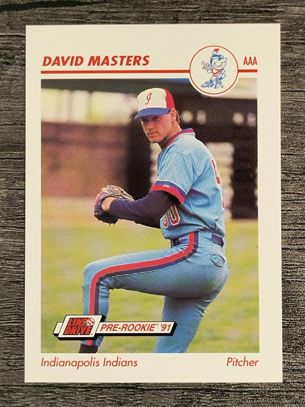 1991 Line Drive AAA #189 David Masters