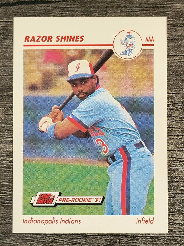 1991 Line Drive AAA #194 Razor Shines