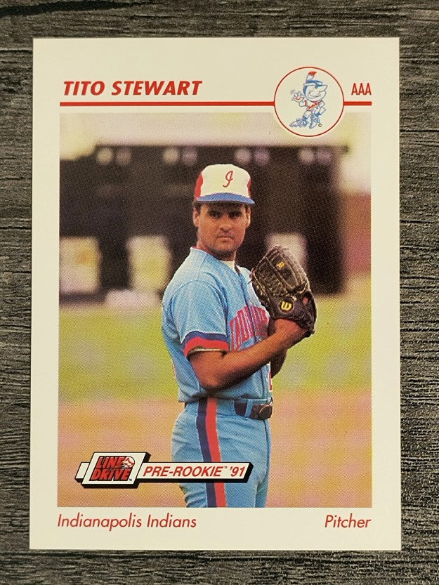 1991 Line Drive AAA #195 Tito Stewart