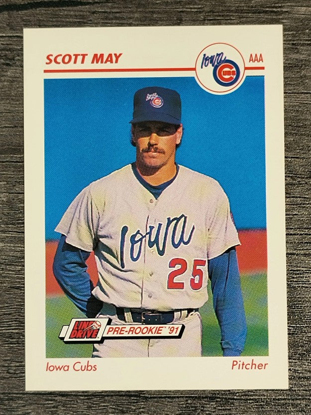 1991 Line Drive AAA #210 Scott May