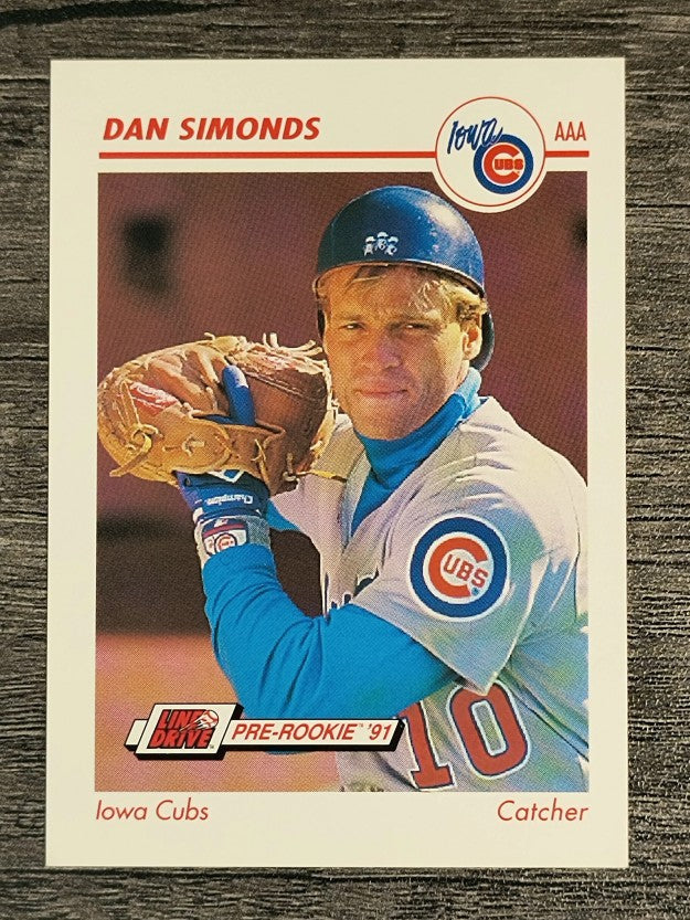 1991 Line Drive AAA #217 Dan Simonds