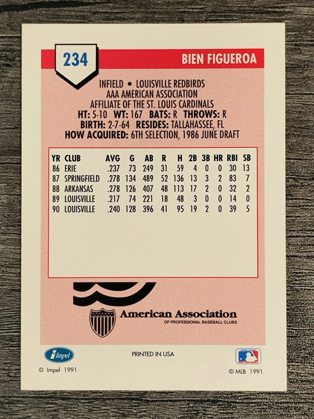 1991 Line Drive AAA #234 Bien Figueroa