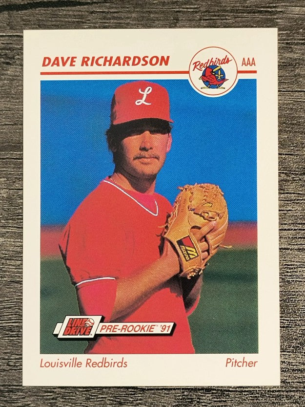 1991 Line Drive AAA #244 Dave Richardson