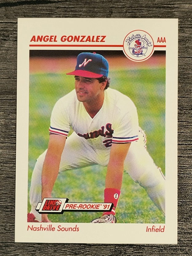 1991 Line Drive AAA #257 Angel Gonzalez