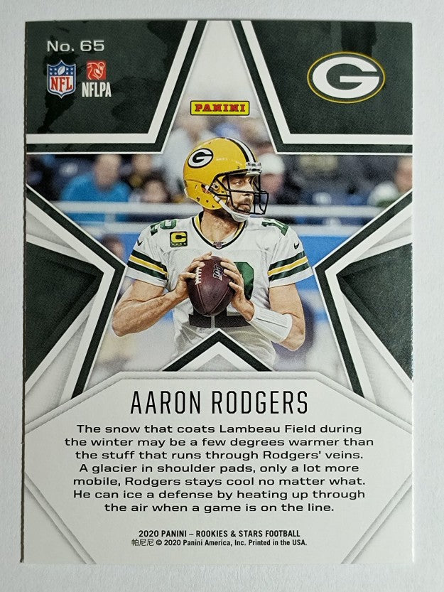 2020 Rookies and Stars #65 Aaron Rodgers