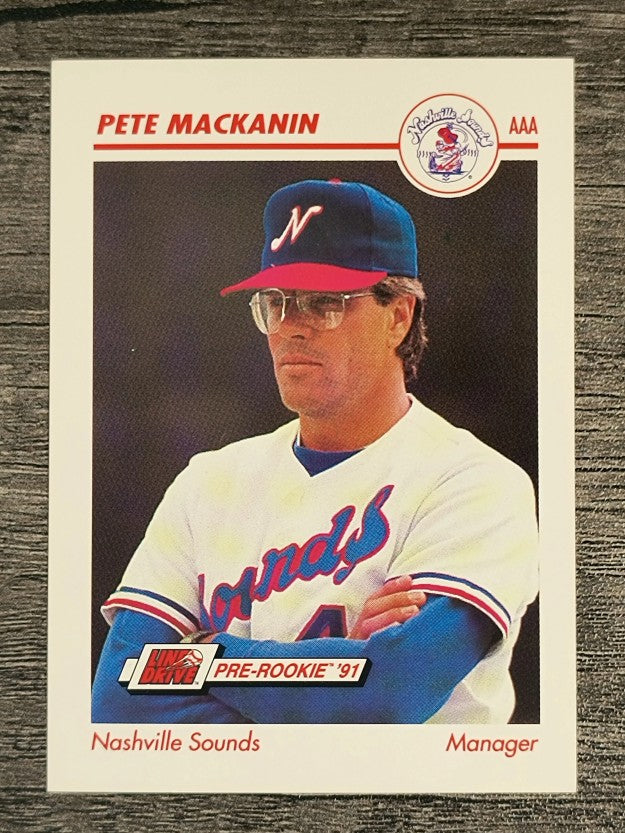 1991 Line Drive AAA #274 Pete MacKanin MG