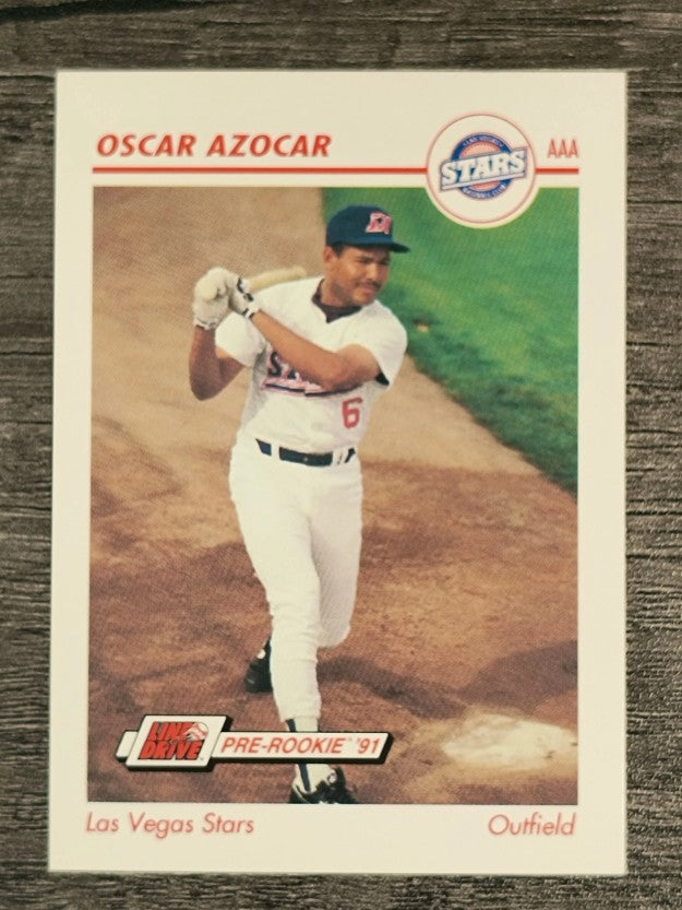 1991 Line Drive AAA #276 Oscar Azocar