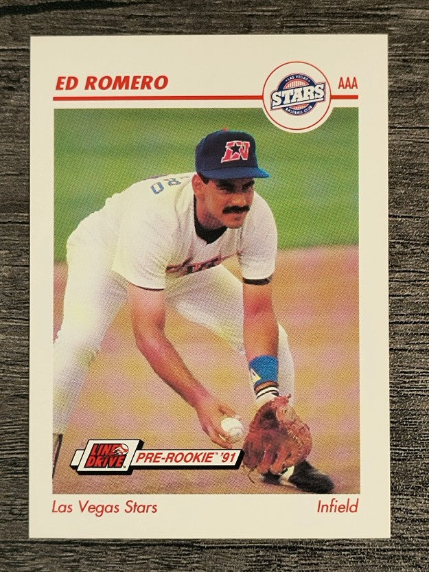 1991 Line Drive AAA #291 Ed Romero