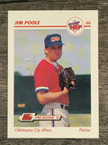 1991 Line Drive AAA #319 Jim Poole
