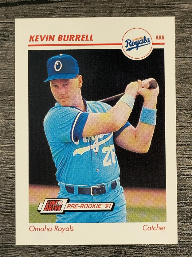 1991 Line Drive AAA #329 Kevin Burrell