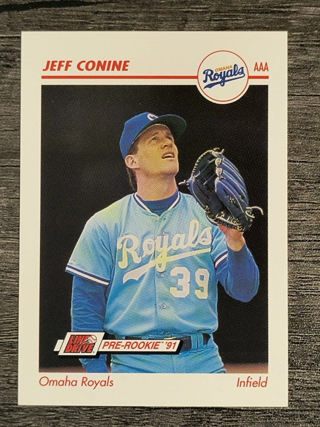 1991 Line Drive AAA #332 Jeff Conine
