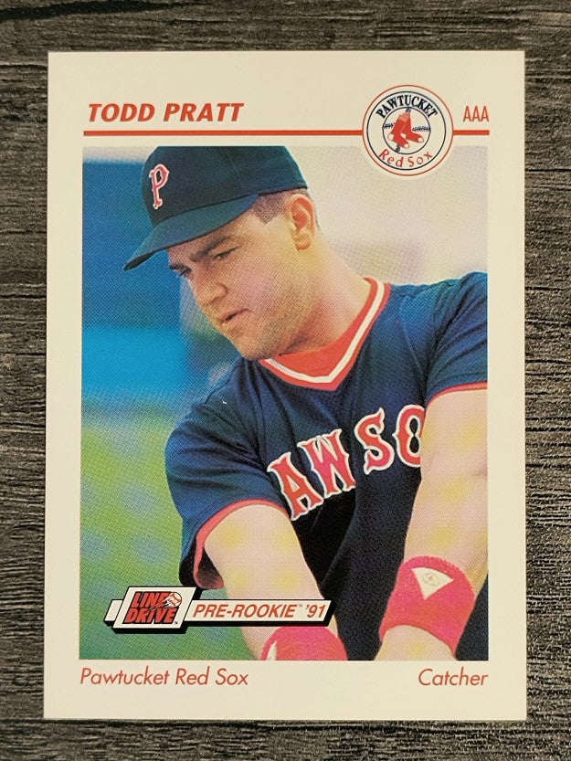 1991 Line Drive AAA #367 Todd Pratt