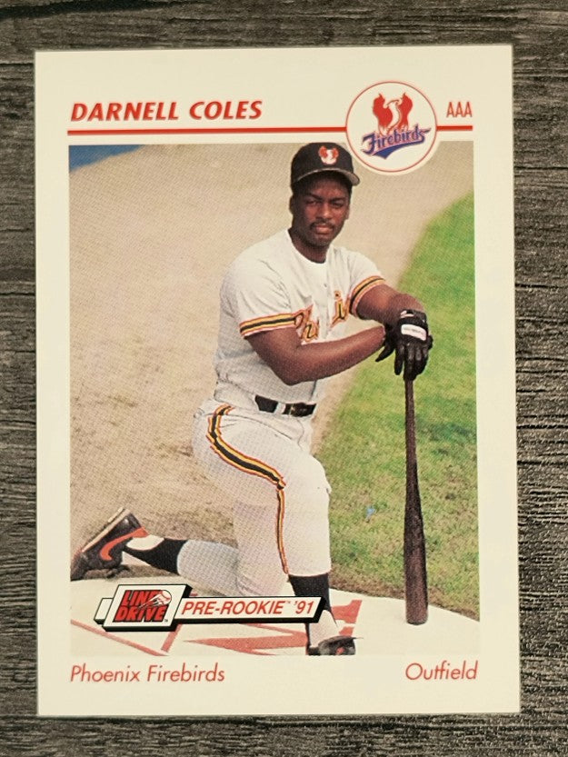1991 Line Drive AAA #381 Darnell Coles