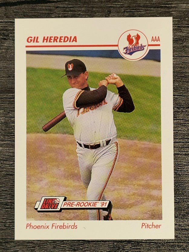 1991 Line Drive AAA #383 Gil Heredia