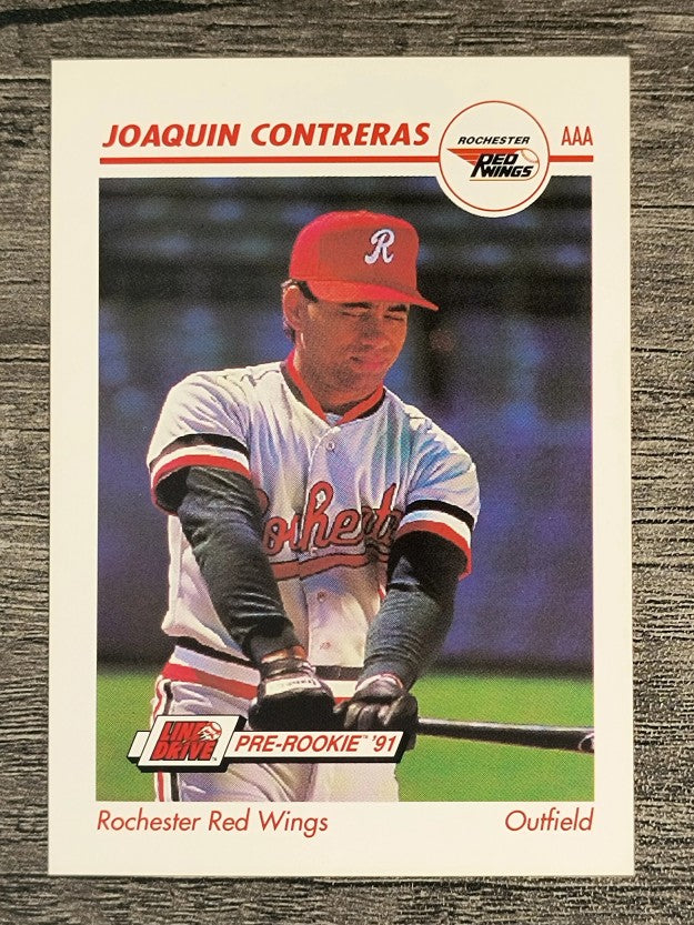 1991 Line Drive AAA #452 Joaquin Contreras