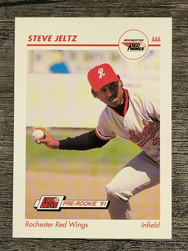 1991 Line Drive AAA #457 Steve Jeltz