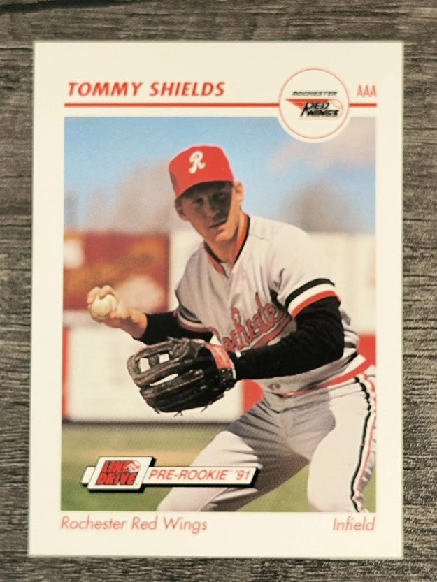 1991 Line Drive AAA #467 Tommy Shields