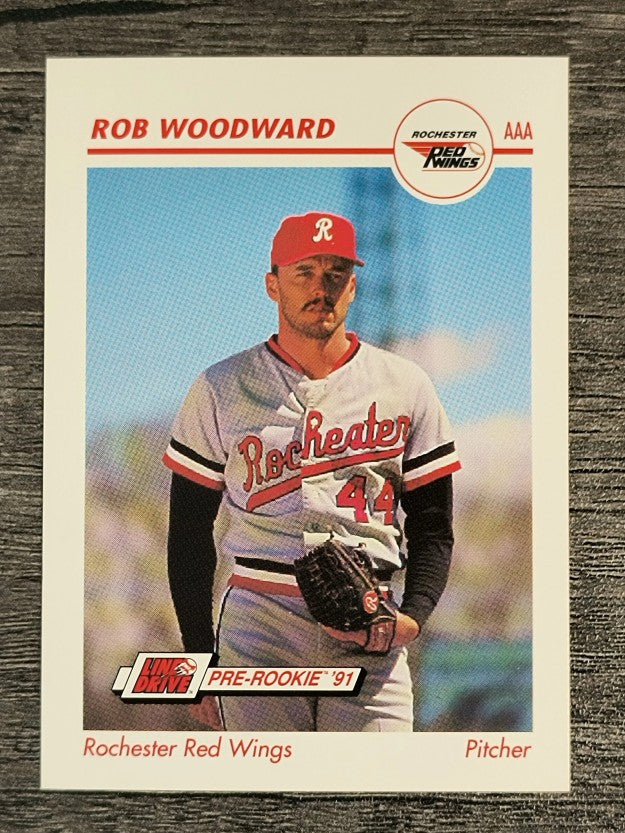 1991 Line Drive AAA #473 Rob Woodward