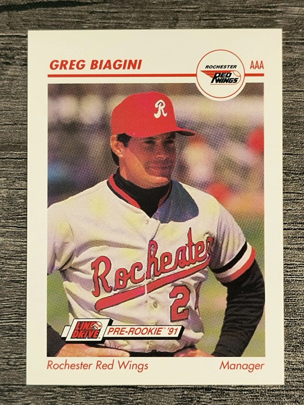 1991 Line Drive AAA #474 Greg Biagini MG