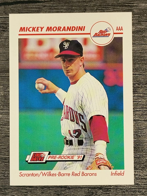 1991 Line Drive AAA #491 Mickey Morandini