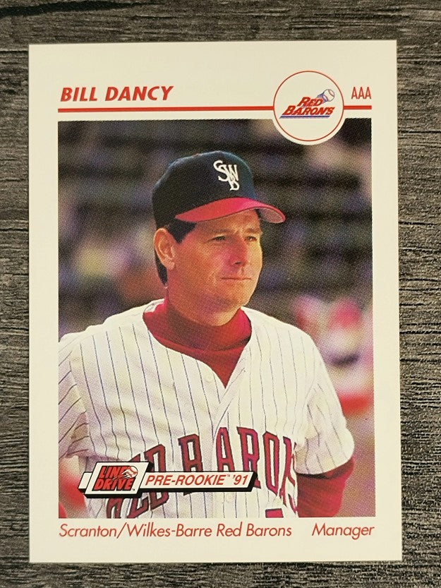 1991 Line Drive AAA #499 Bill Dancy MG