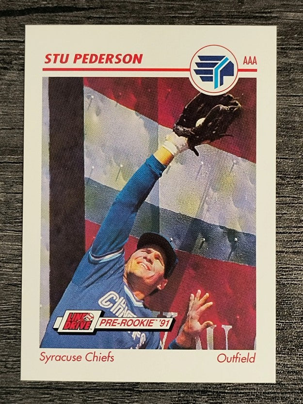 1991 Line Drive AAA #512 Stu Pederson