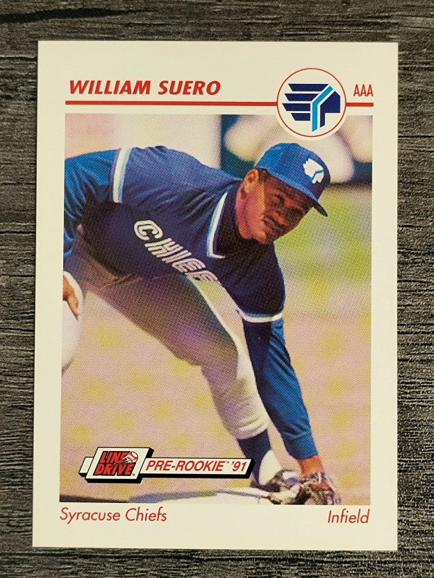 1991 Line Drive AAA #519 William Suero