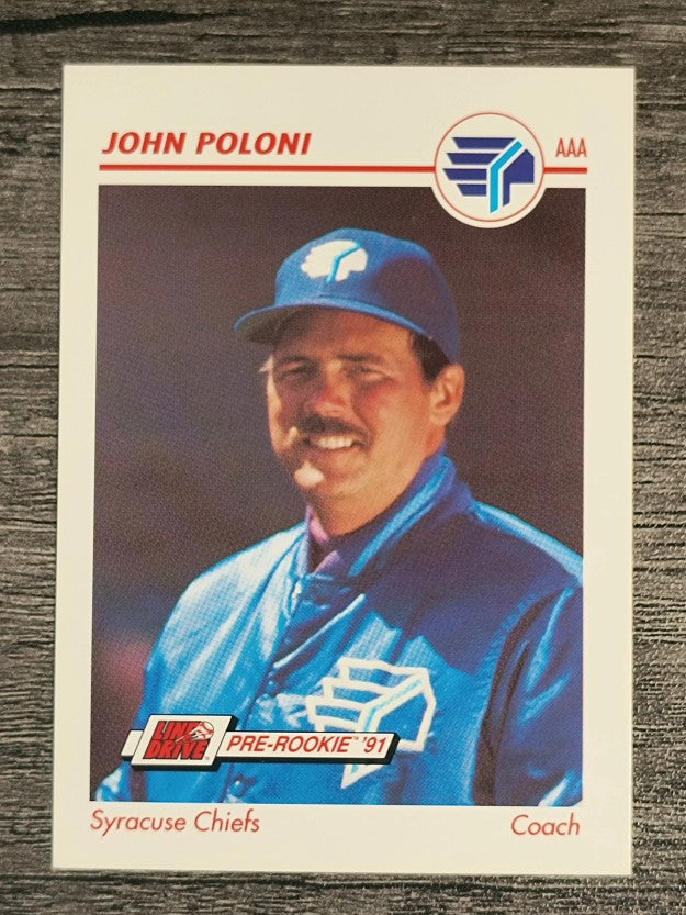 1991 Line Drive AAA #522 John Poloni