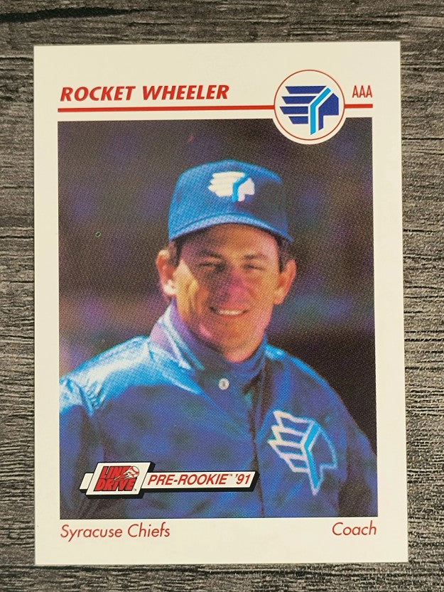 1991 Line Drive AAA #525 Rocket Wheeler CO