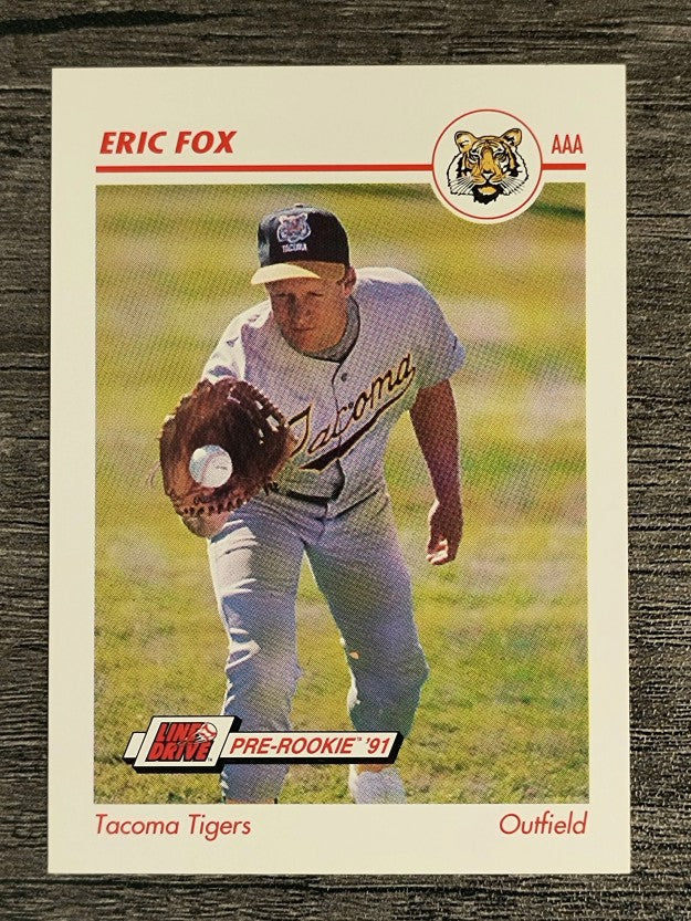 1991 Line Drive AAA #533 Eric Fox