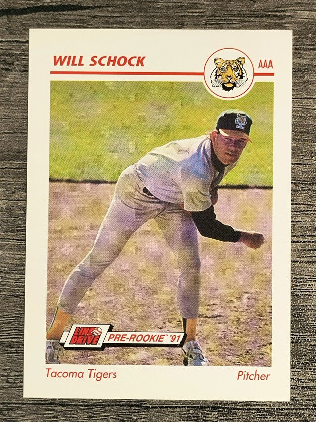 1991 Line Drive AAA #544 Will Schock
